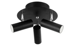 Blizz Takspotlight 3xGU10 Mini 23cm Svart