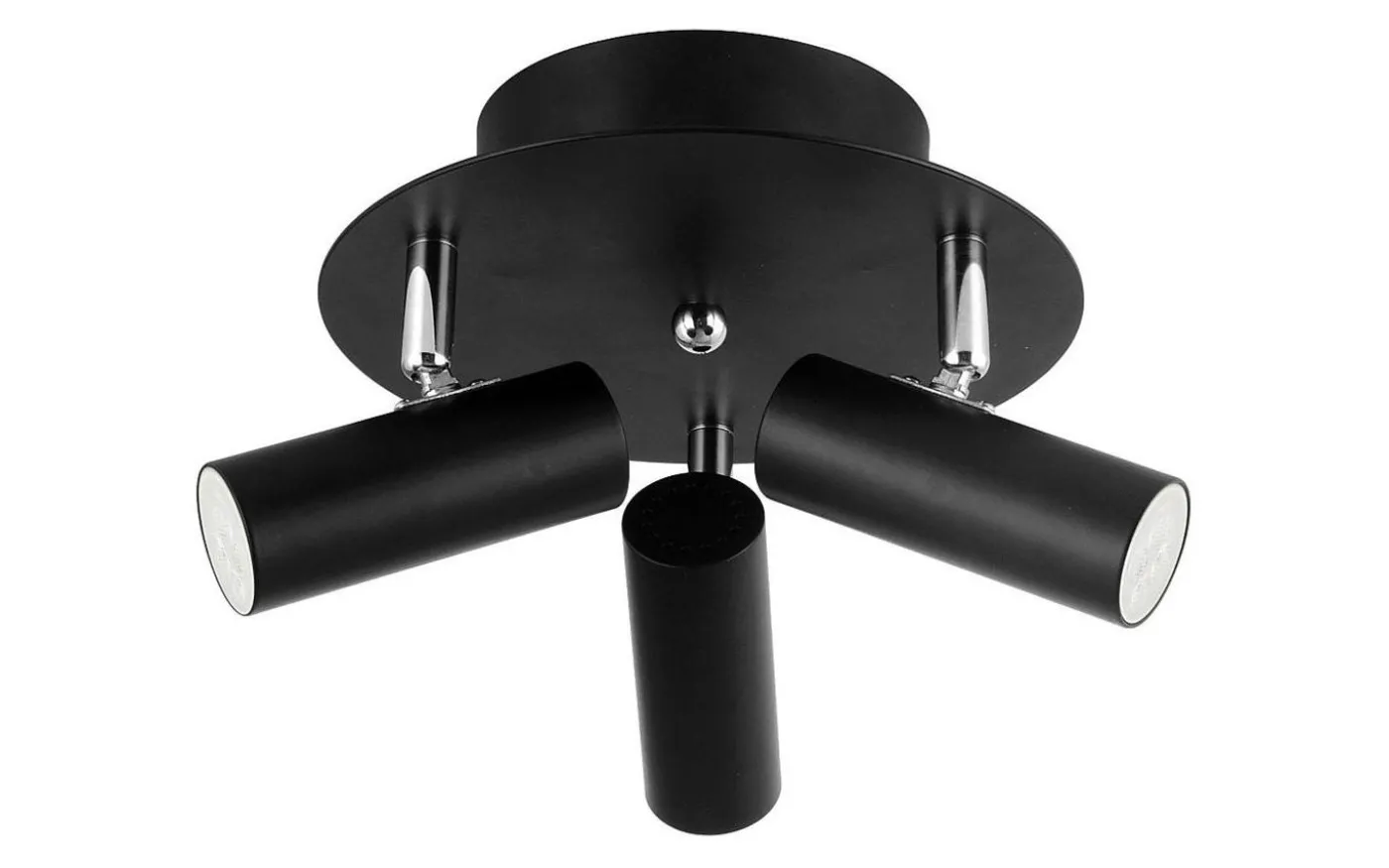 Blizz Takspotlight 3xGU10 Mini 23cm Svart