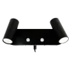 Blizz Vägglampa 2xGU10 Mini 26cm Svart