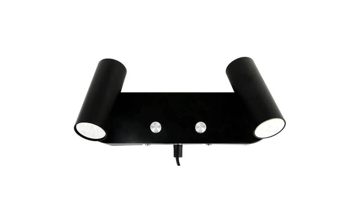 Blizz Vägglampa 2xGU10 Mini 26cm Svart