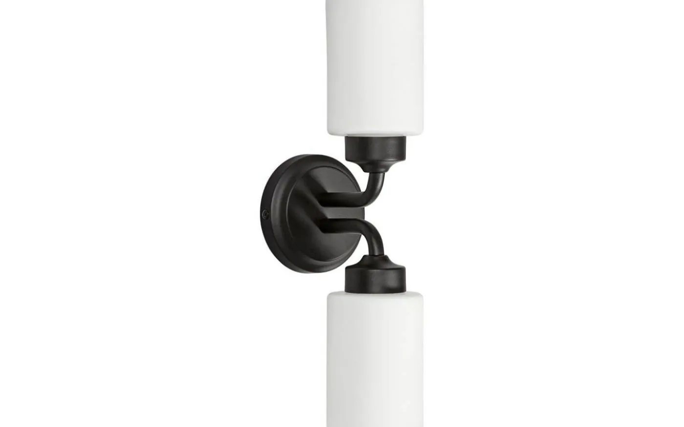 Boda 2L Vägglampa Svart IP44