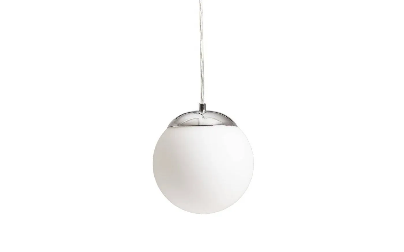 Bolly Fönsterlampa 17cm Krom/Opal IP44