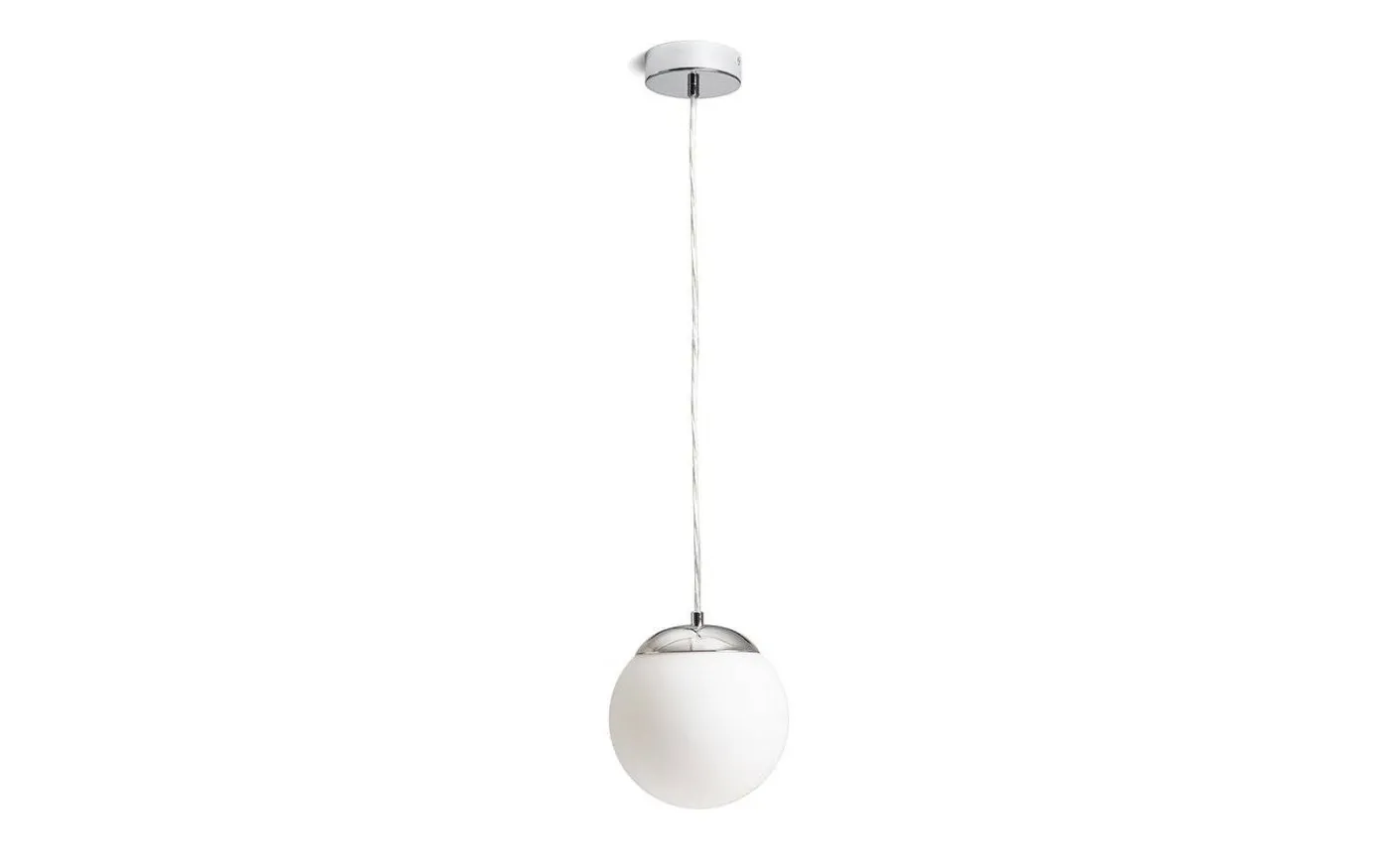 Bolly Fönsterlampa 17cm Krom/Opal IP44