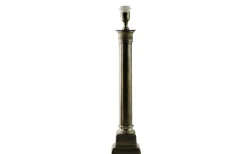 Boscolo Lampfot 62cm Antik Silver