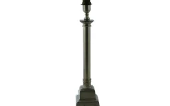 Boscolo Lampfot 53cm Antik Silver