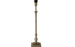 Boss Lampfot 49cm Antik Silver