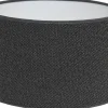 Boucle Cylinder Lampskärm Ø25cm Antracitgrå
