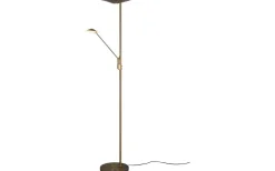 Brantford Golvlampa LED antikmässing