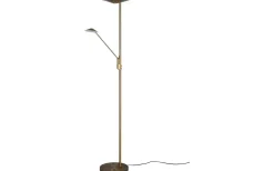 Brantford Golvlampa LED antikmässing