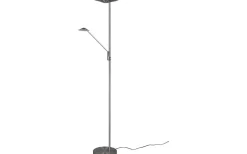 Brantford Golvlampa LED i borstat stål