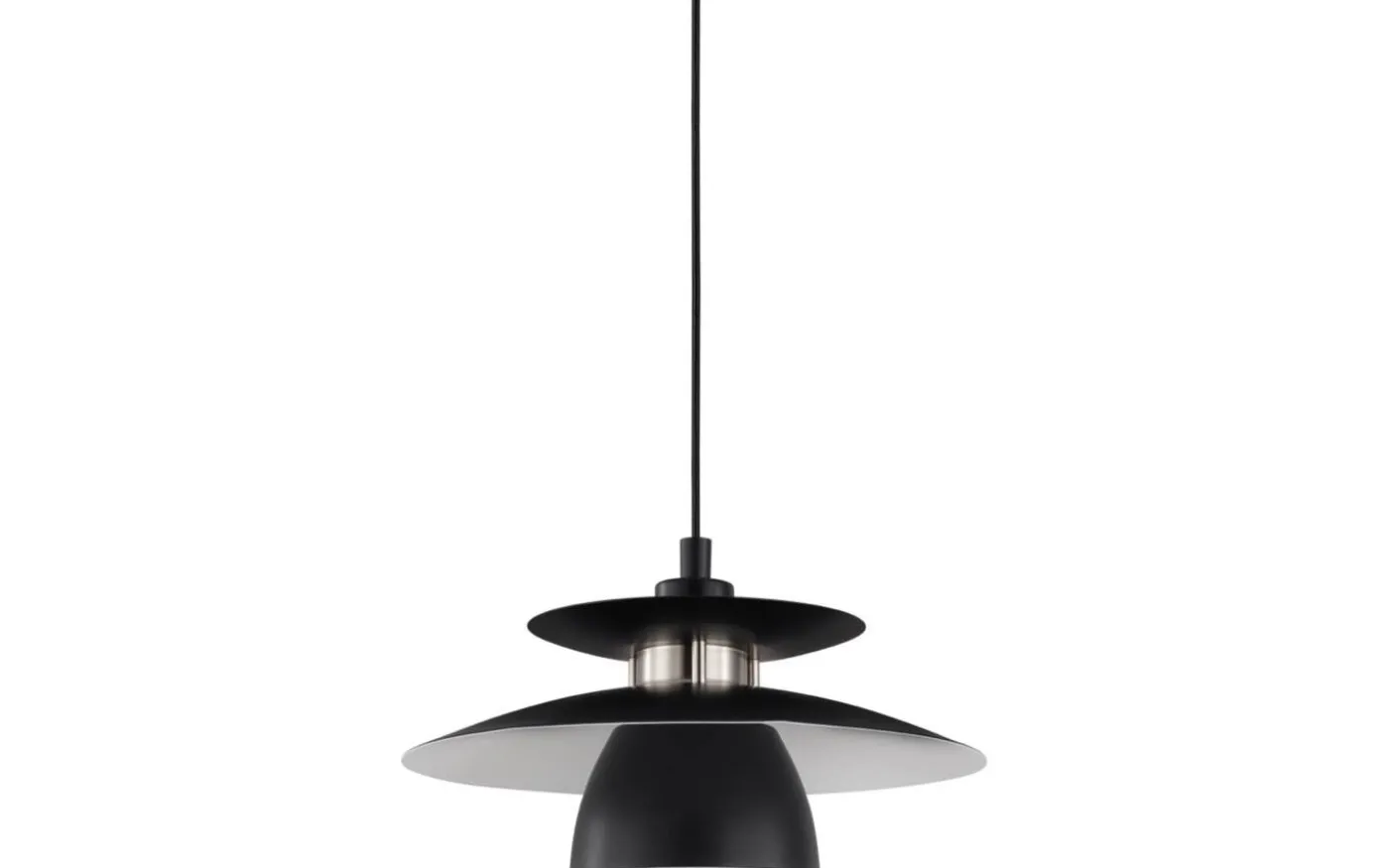 Brenda Taklampa 32cm Svart