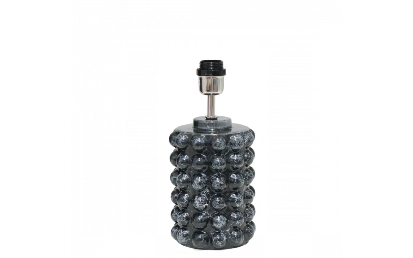 Bubbels Lampfot 29cm Black Marble