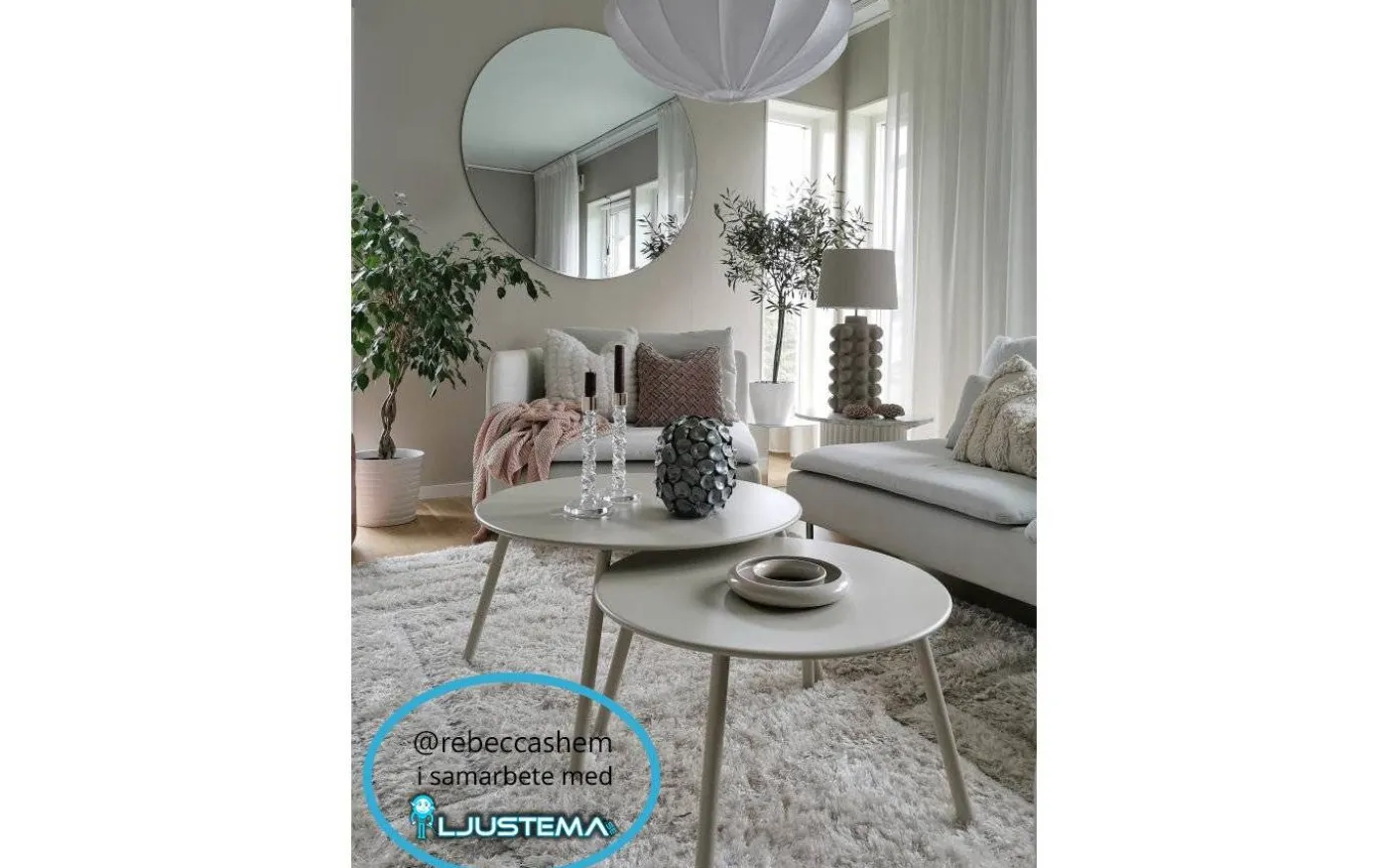 Bubbels Lampfot 49cm Griege