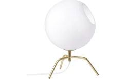 Bug Bordslampa 20cm Mässing/Opalglas