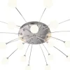 Bullet Plafond LED borstat stål