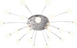 Bullet Plafond LED borstat stål