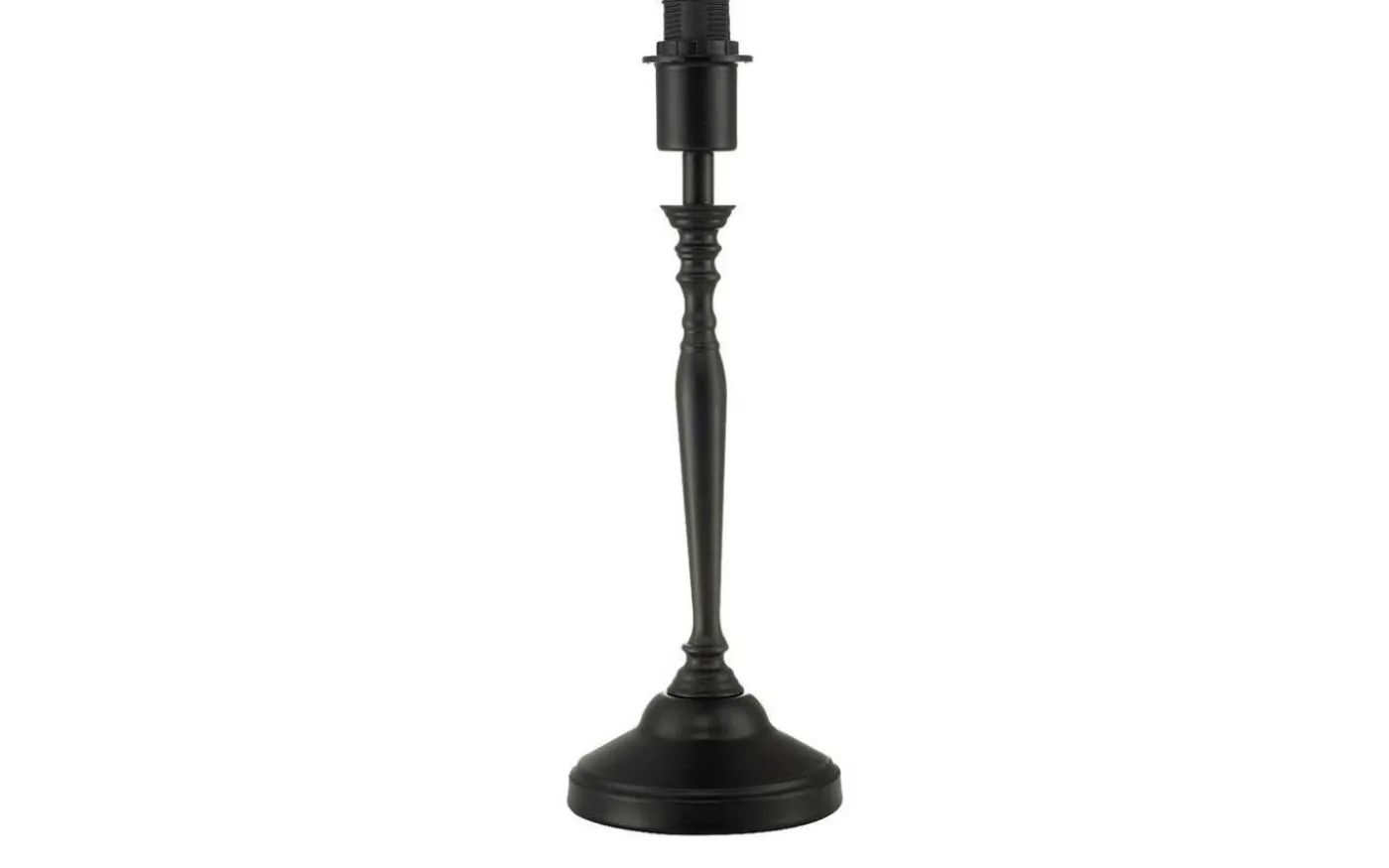 Burdi Lampfot Slim 32cm Svart