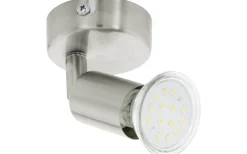 Buzz Takspotlight 6cm GU10 LED 3000K 2,8W Nickel