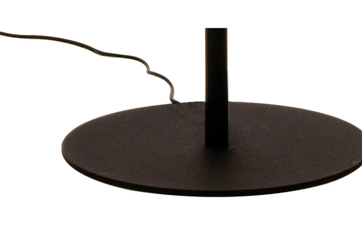 Cadiz Golvlampa 130cm LED 9W 3000K Svart/Matt Mässing