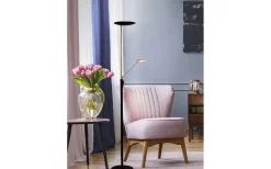 Cadiz Golvlampa 186cm LED 28W+5W 3000K Svart/Mässing