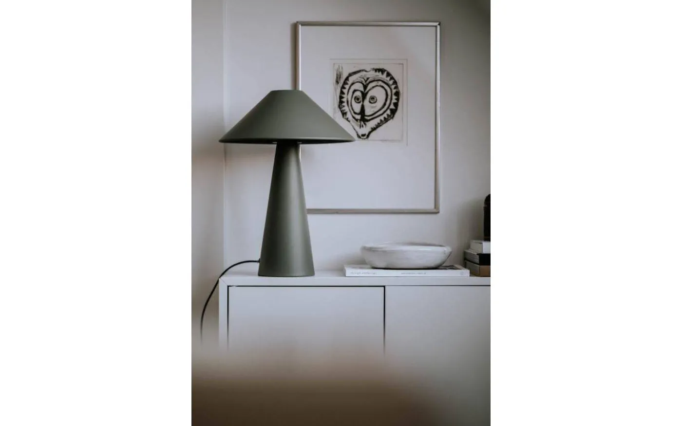 Cannes Bordslampa 40cm Grön