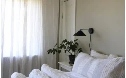 Cannes Vägglampa 20cm Svart