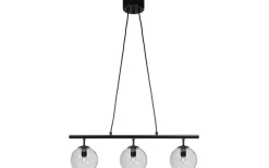Capella Taklampa 3L Svart/Klar