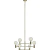 Capital Taklampa 62cm 6xE27 Mässing
