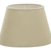 Carolin Oval Lampskärm 20cm Creme