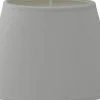 Carolin Oval Lampskärm 29cm Vit