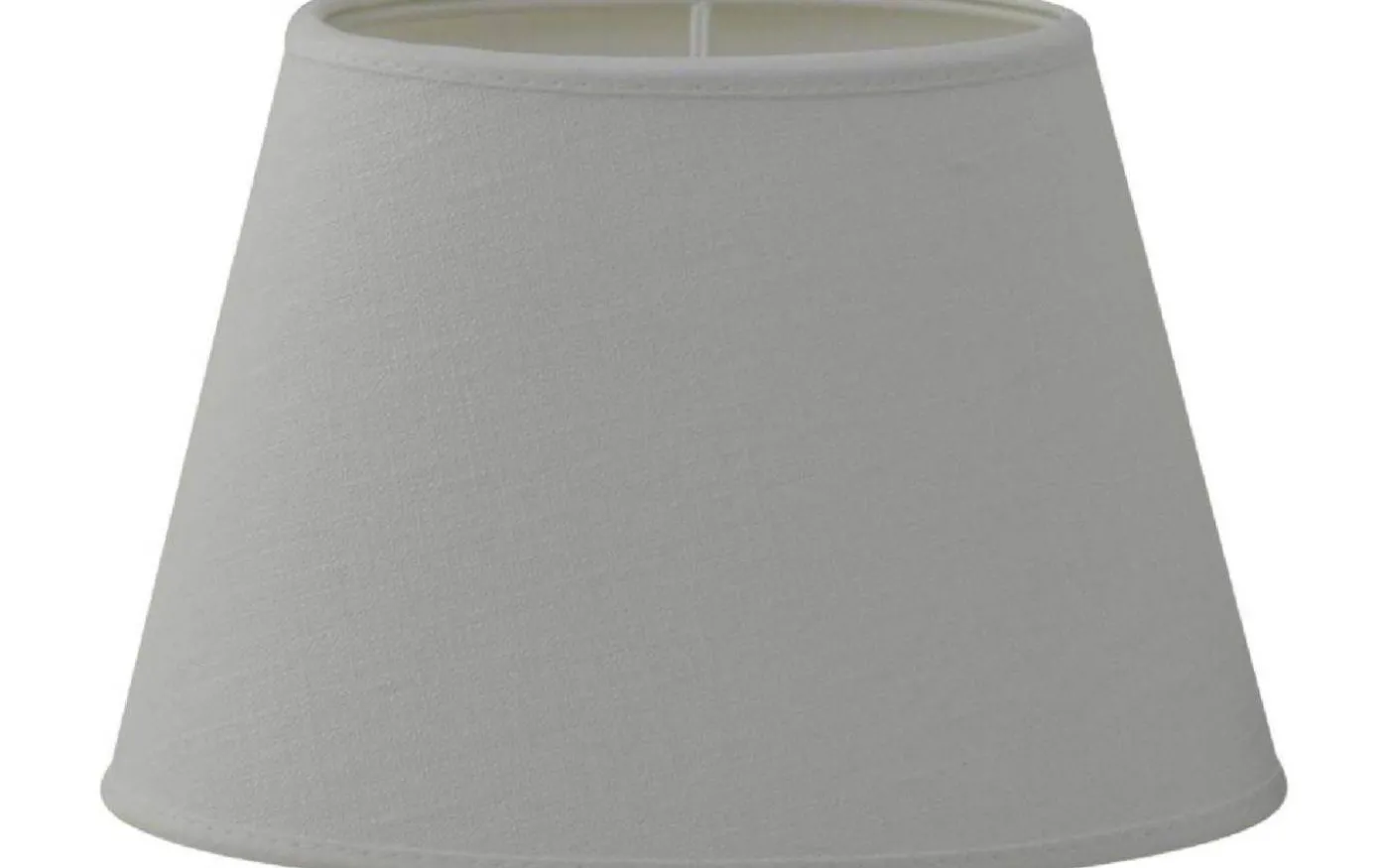 Carolin Oval Lampskärm 29cm Vit
