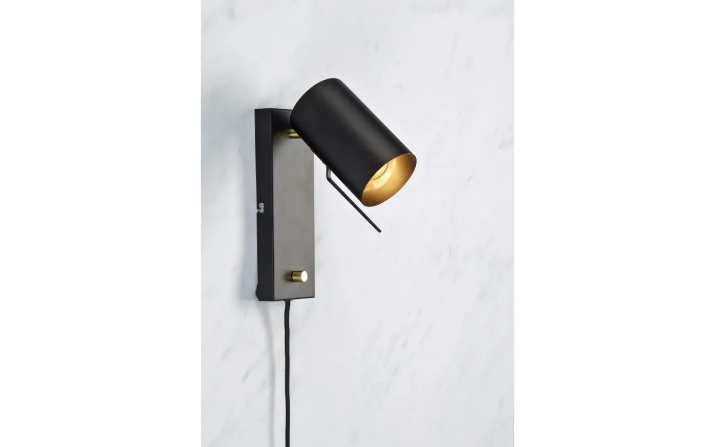Carrie Vägglampa Svart