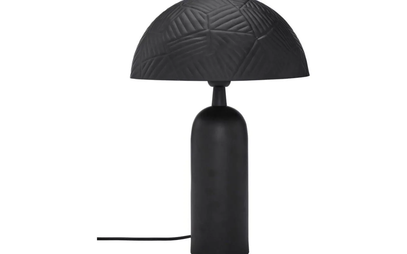 Carter Lampfot 35cm Matt Svart