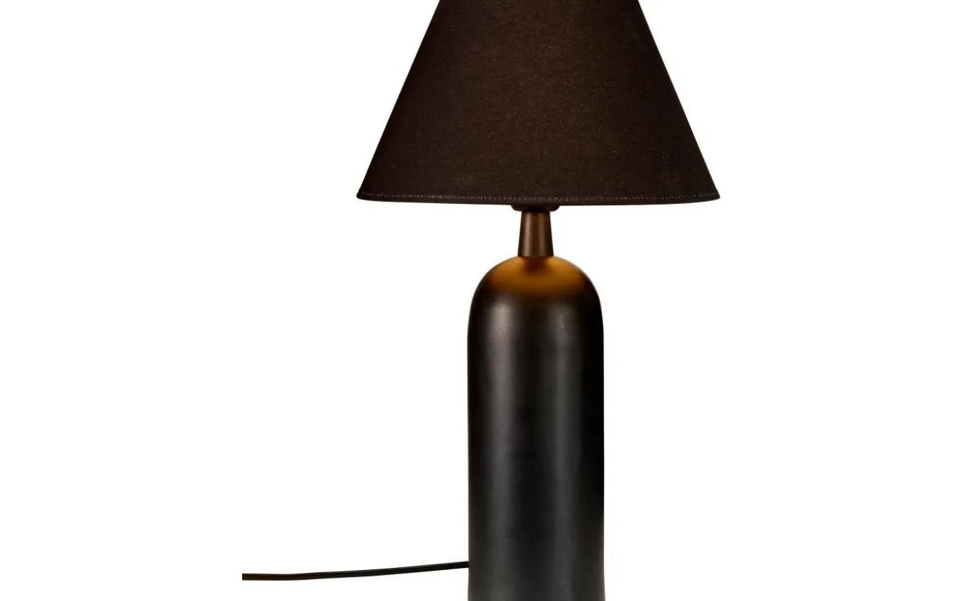 Carter Lampfot 35cm Matt Svart
