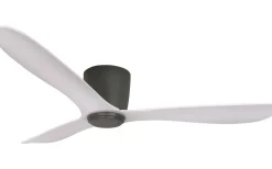 Cetus II 132cm Takfläkt Antracit Motor, Vita Blad