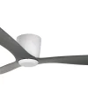 Cetus II 132cm Takfläkt Vit Motor, Antracit Blad