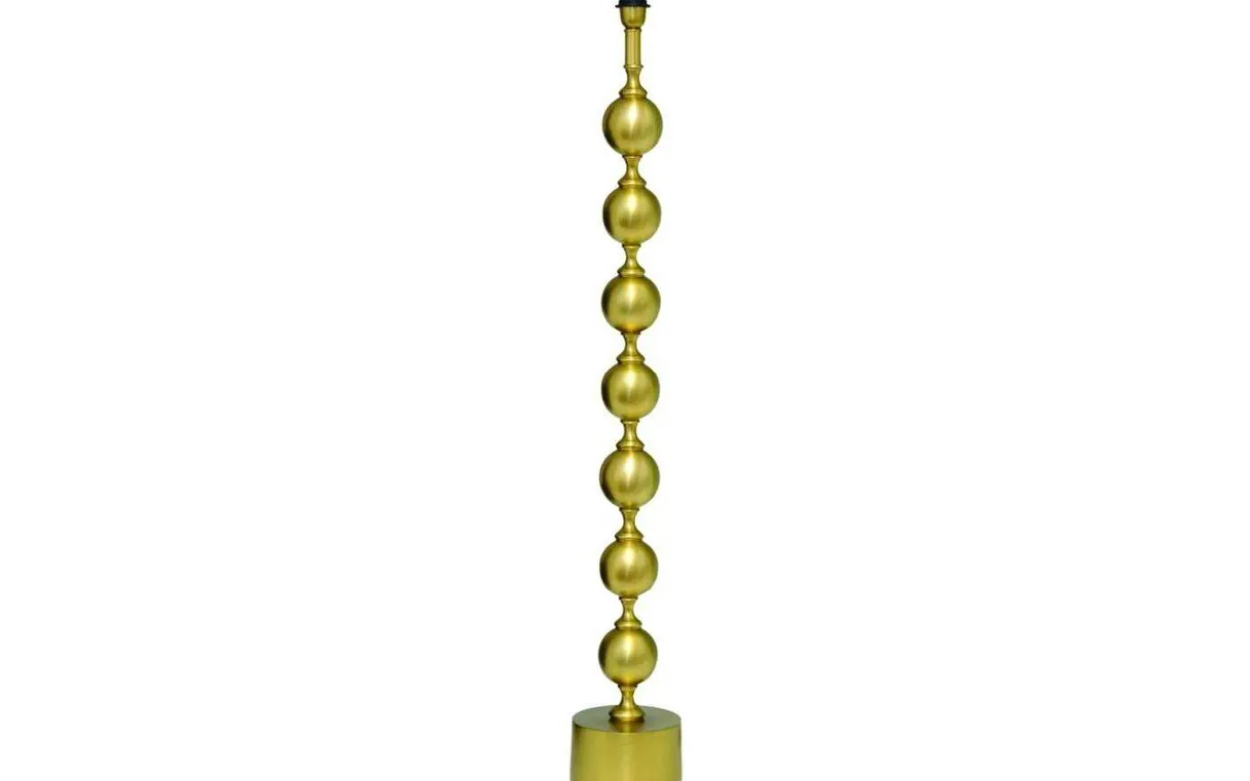 Charlotta Golvfot 132cm Antik Mässing