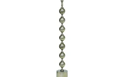 Charlotta Golvfot 132cm Antik Silver
