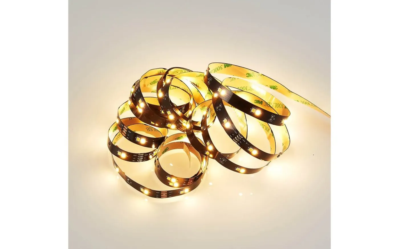 Chip LED-remsa 3m 3000-6500K Komplett Kit Svart