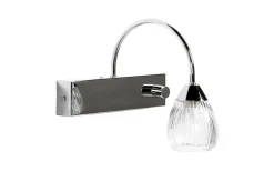 Öckerö Vägglampa Krom/Klar IP21