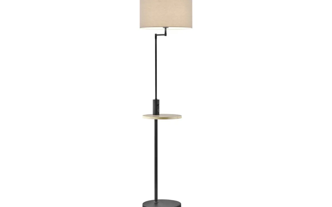 Claas Golvlampa E27 mattsvart