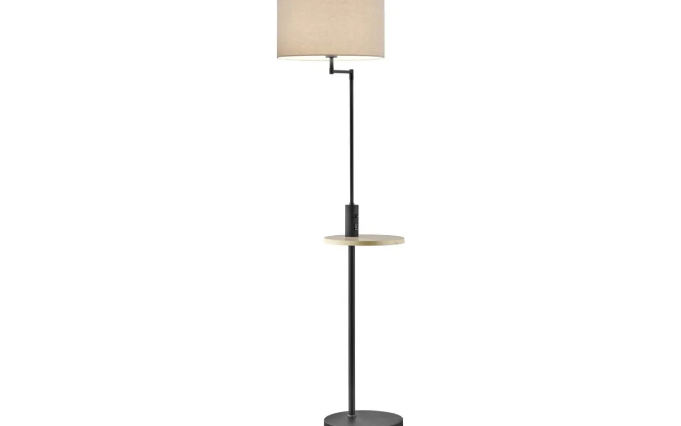 Claas Golvlampa E27 mattsvart