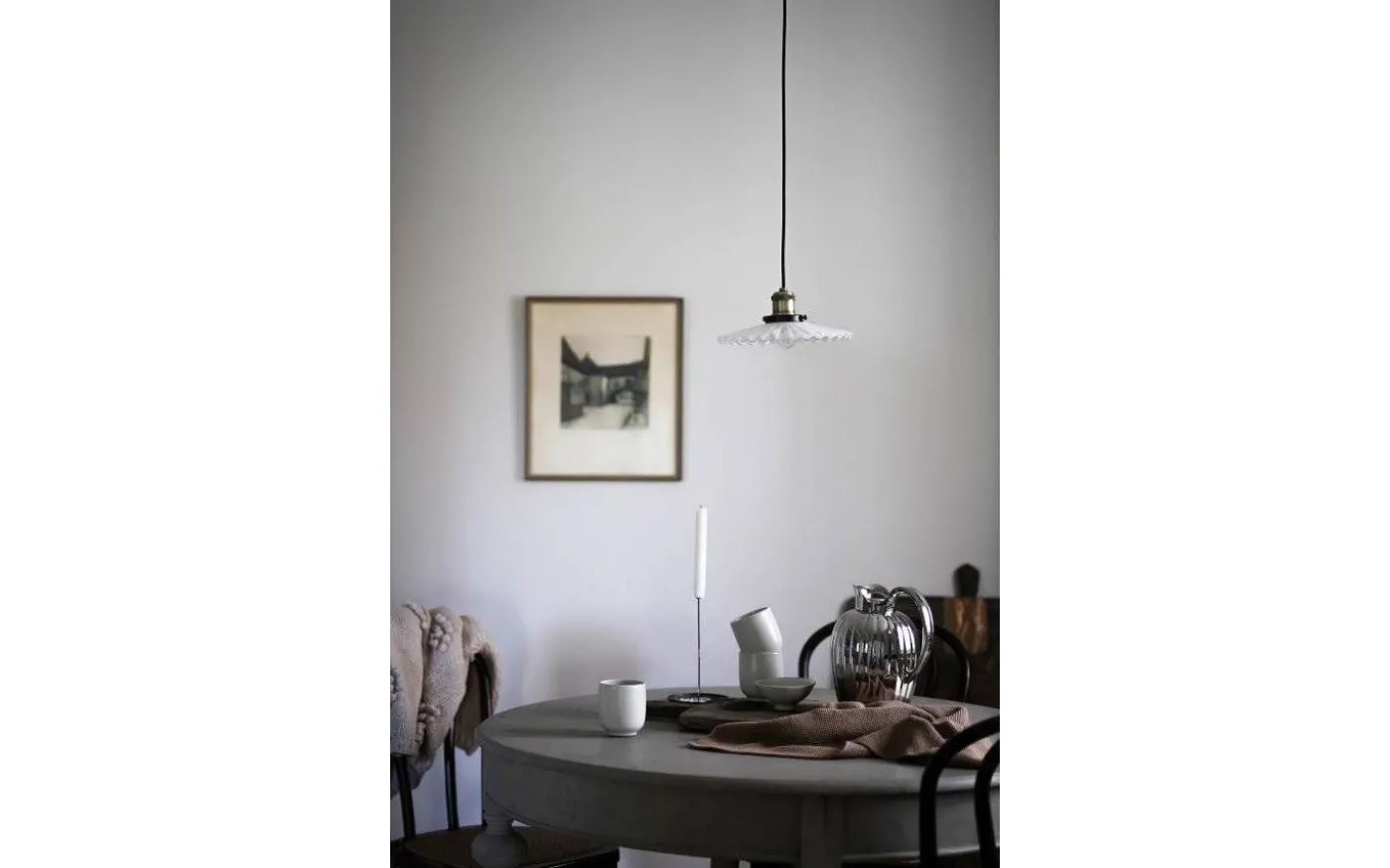 Cobbler Fönsterlampa 25cm Vit