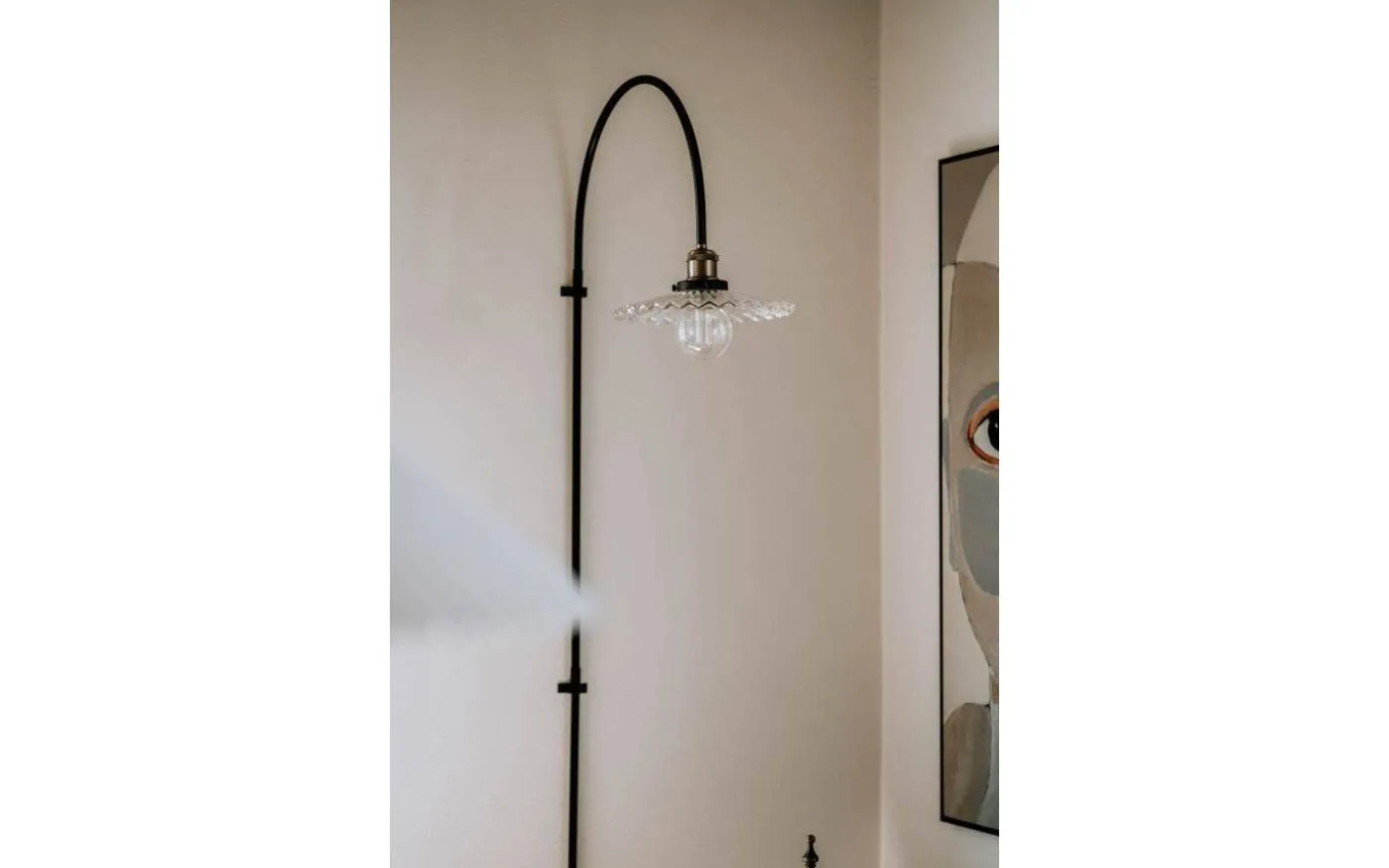 Cobbler Vägglampa 150cm Klar