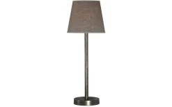 Columbus Lampfot Metall 50cm Råsilver