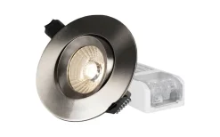Comfort G3 Tilt Borstad Stål 3000K 7,5W IP44