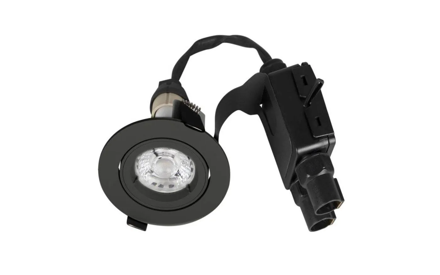 Comfort Quick Outdoor Spotlight LED GU10 3000K 5,8W Antracit IP23