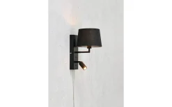 Como Vägglampa Svart