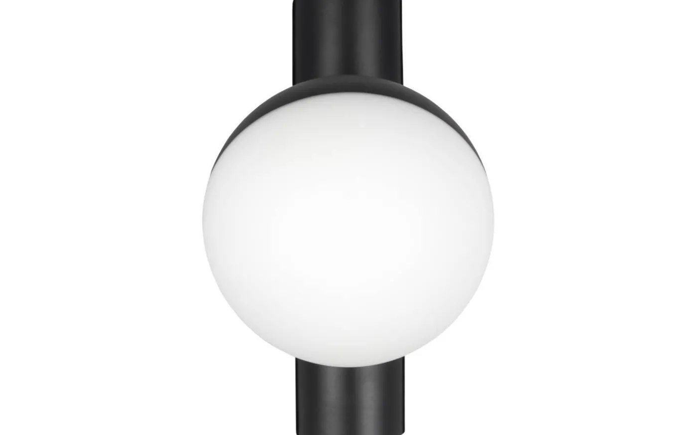Contur Vägglampa 15cm IP44 Svart/Vit