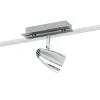 Corbera Takspotlight 59cm GU10 LED 3000K 3x2,8W Krom